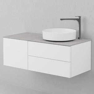 INR AIR Solid Servantskap 2 Skuffer og 1 Dør H:35xD:45cm