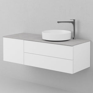 INR AIR Solid Servantskap 2 Skuffer og 1 Dør H:35xD:45cm