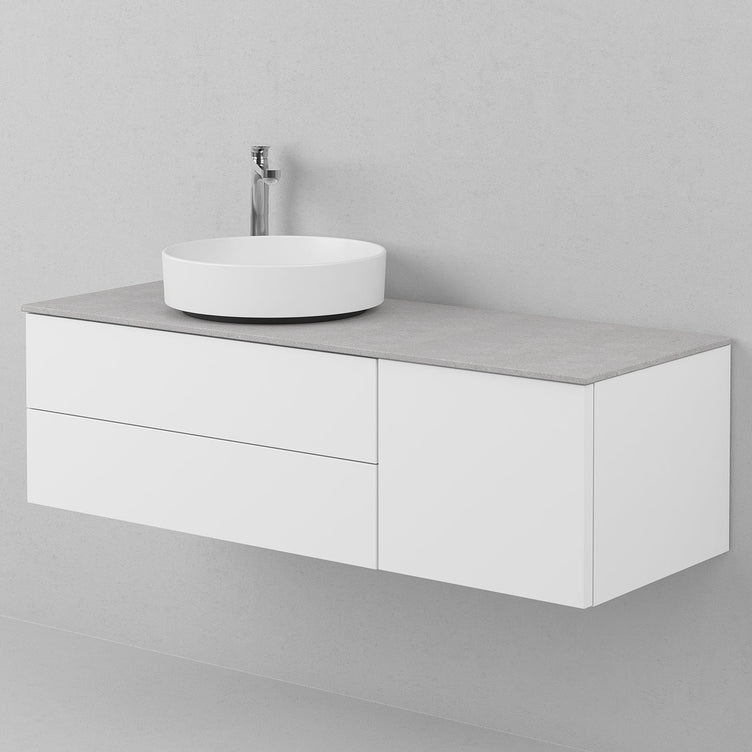 INR AIR Solid Servantskap 2 Skuffer og 1 Dør H:35xD:45cm