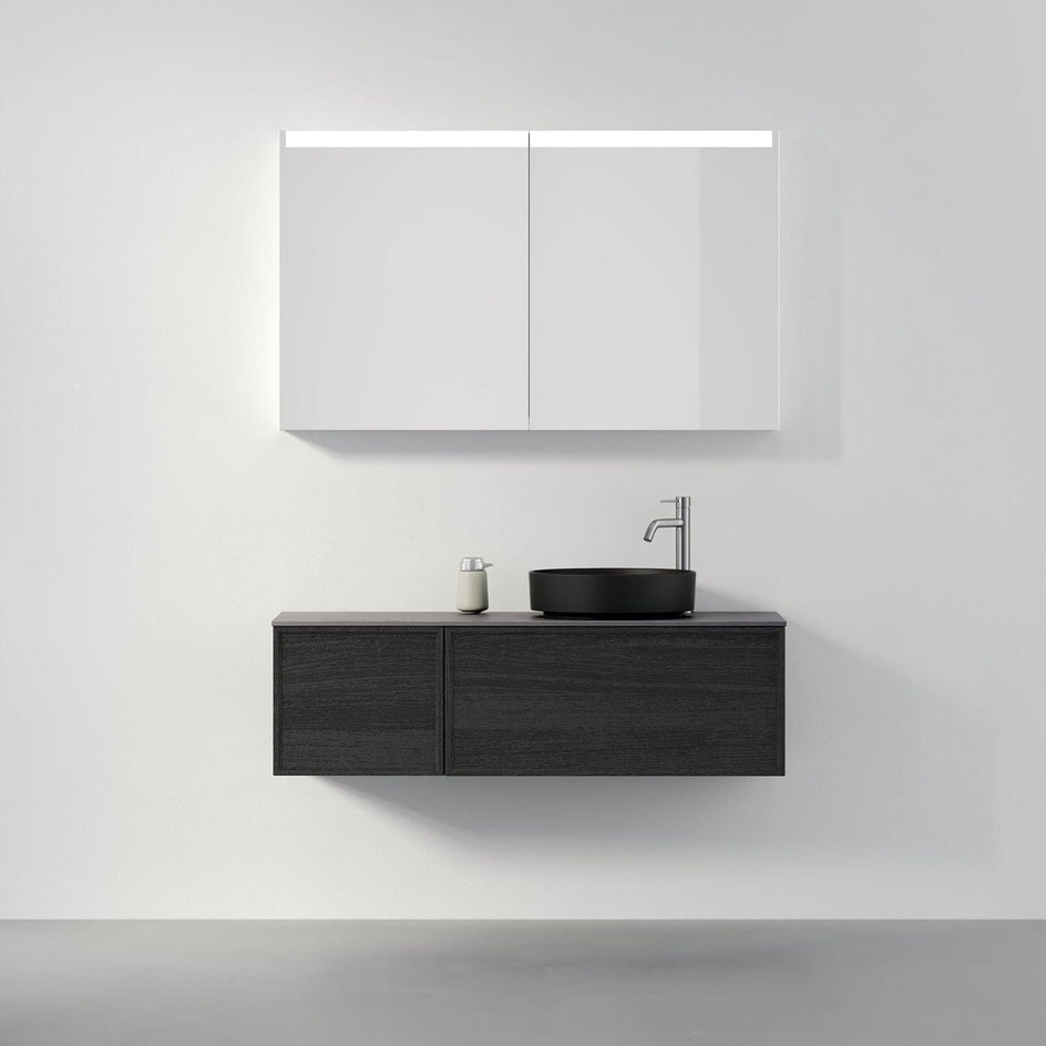 INR Air Wood Servantskap Hel front med 2 Skuffer og 1 Dør H350xD450mm INR Iconic Nordic Rooms Servantskap