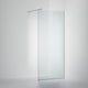 INR ARC 20 Frame Skjermvegg Standardmål Krom / 80cm / Klart glass INR Iconic Nordic Rooms Dusjvegg INR-120202380