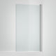 INR Badekarvegg LINC 17 Original Måltilpasset Krom / Måltilpasset / Klart glass INR Iconic Nordic Rooms Badekarvegg INR-51702300