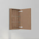 INR Carve 40/15 Veggskap Natural oak / 40cm / Høyre INR Iconic Nordic Rooms Sideskap bad INR-395534H