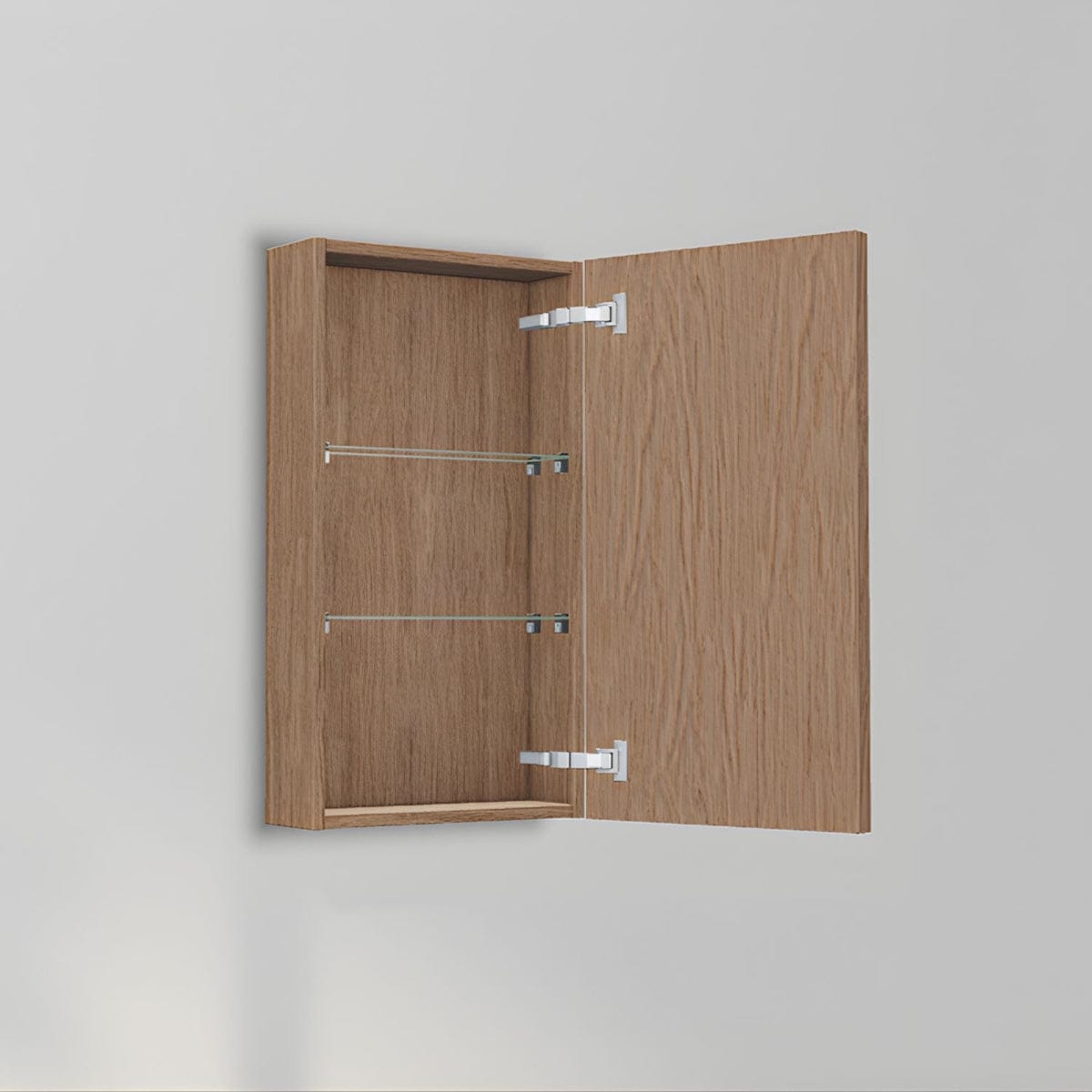INR Carve 40/15 Veggskap Natural oak / 40cm / Høyre INR Iconic Nordic Rooms Sideskap bad INR-395534H