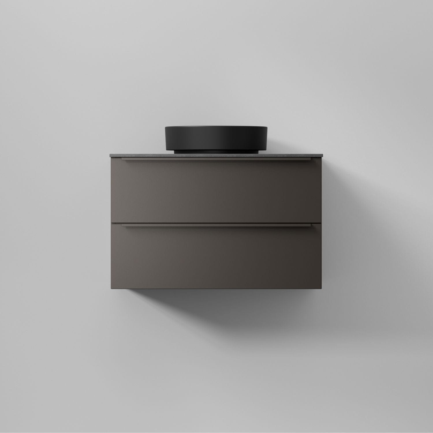 INR Core Avant Servantskap 2 Skuffer Carbon grey / 80cm INR Iconic Nordic Rooms Servantskap INR-382853