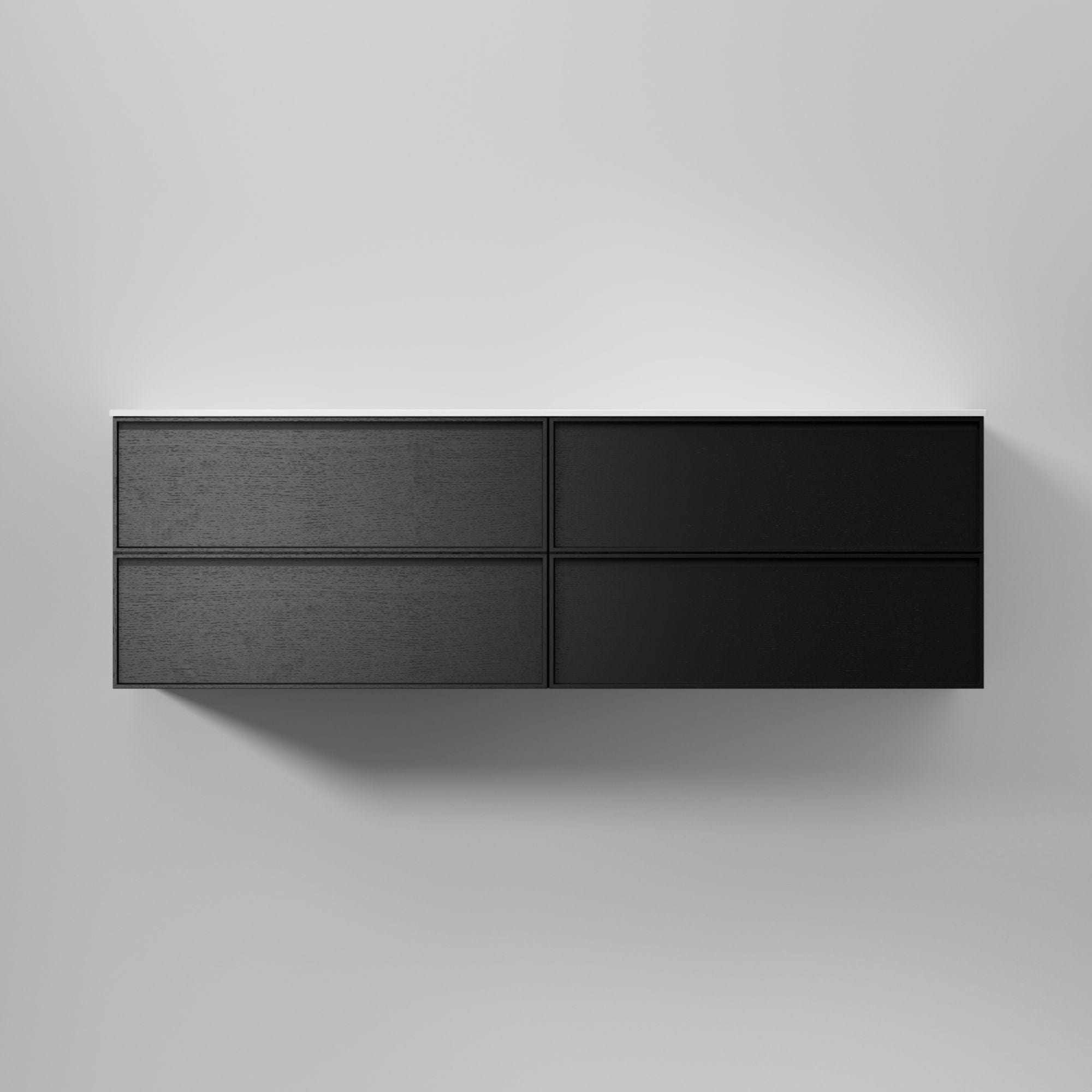 INR Core Sense Servantskap Black oak / 160cm dobbel INR Iconic Nordic Rooms Servantskap INR-379839
