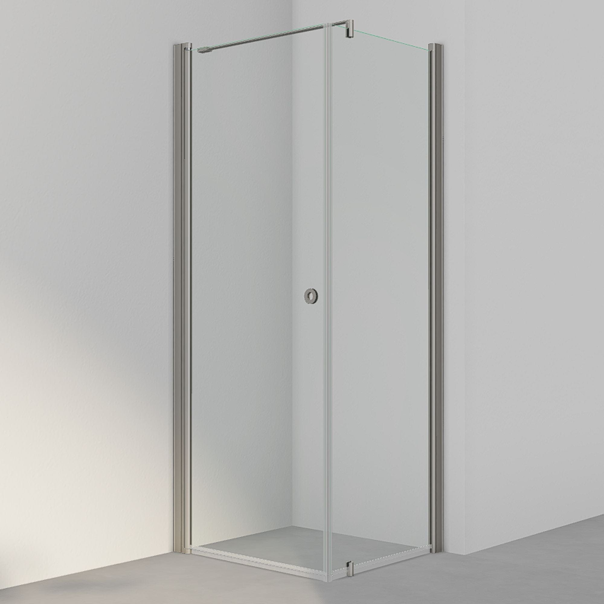 INR Dusjhjørne LINC 13 Original Stone / 80x70cm / Klart glass INR Iconic Nordic Rooms Dusjhjørne INR-51302487