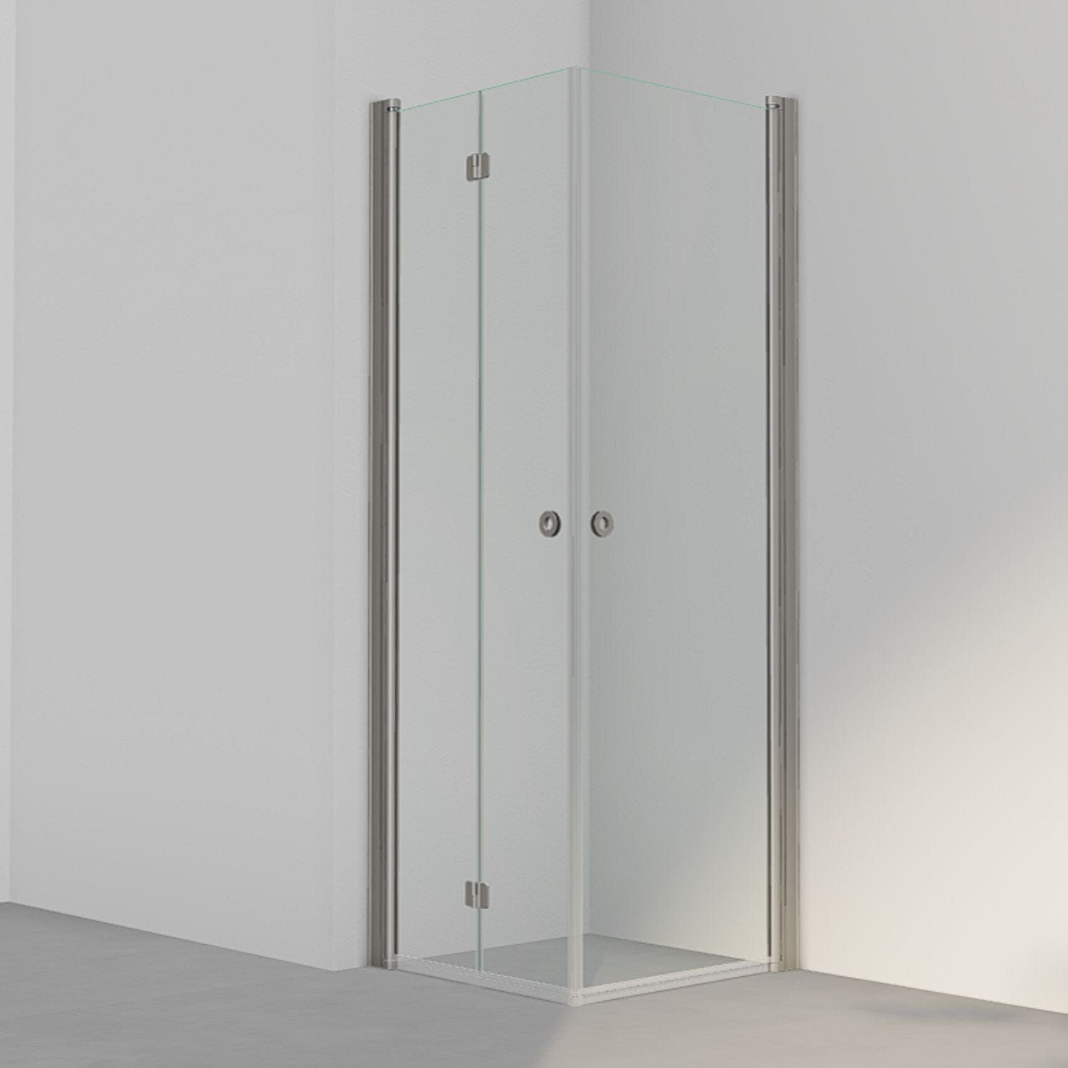 INR Dusjhjørne LINC 66 Flex Standardmål Stone / 70x70cm / Venstre hengslet INR Iconic Nordic Rooms Dusjhjørne INR-566102477