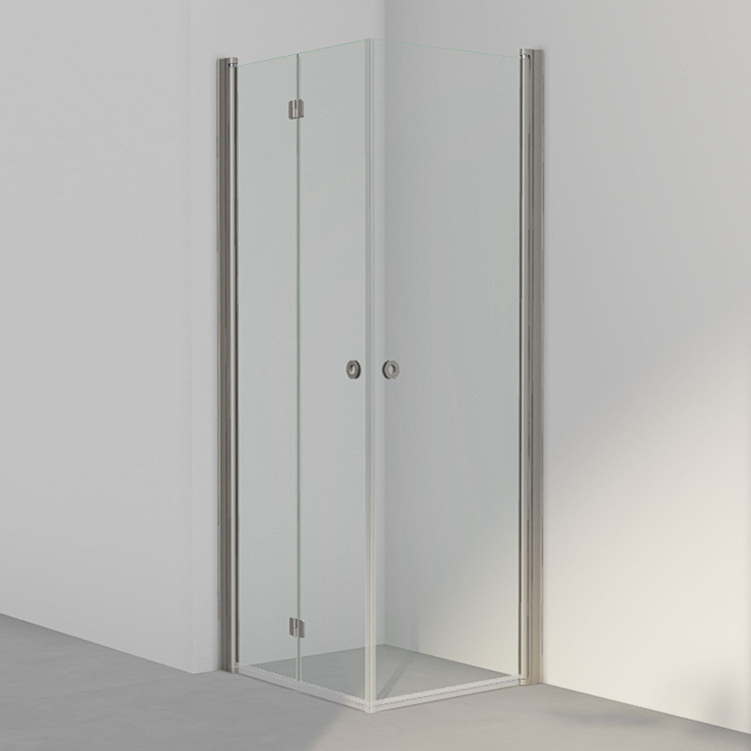 INR Dusjhjørne LINC 66 Flex Standardmål Stone / 70x80cm / Venstre hengslet INR Iconic Nordic Rooms Dusjhjørne INR-566102478