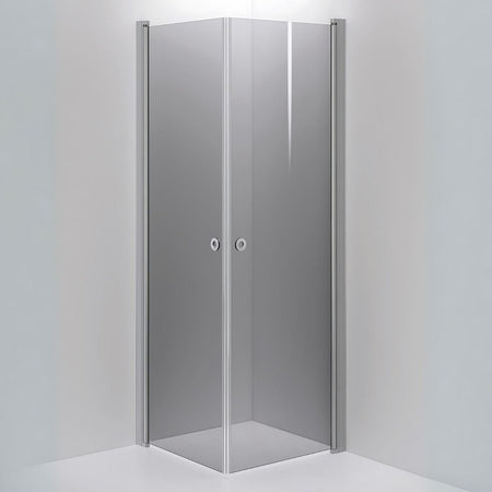 INR Dusjhjørne LINC ANGEL Grått Glass