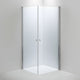 INR Dusjhjørne LINC ANGEL Safetech Glass Krom / 90x90cm / Safetech klart glass INR Iconic Nordic Rooms Dusjhjørne INR-51240399