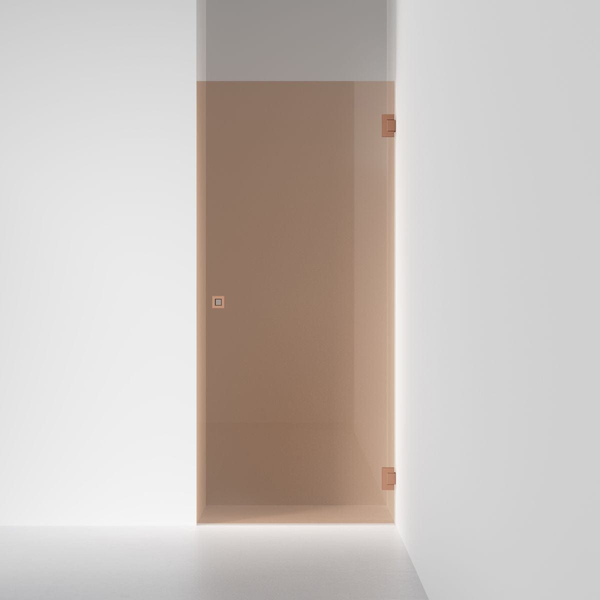 INR Dusjnisje ARC 2 Original Måltilpasset Brushed bronze / Måltilpasset / Bronse glass INR Iconic Nordic Rooms Dusjnisje INR-10242600