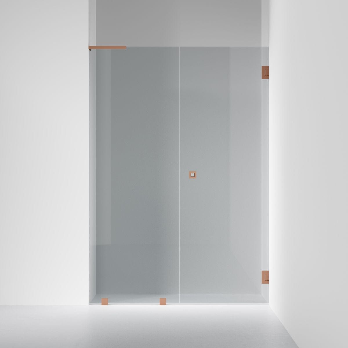 INR Dusjnisje ARC 4 Original Måltilpasset Brushed bronze / Måltilpasset høyre / Grått glass INR Iconic Nordic Rooms Dusjnisje INR-104303600