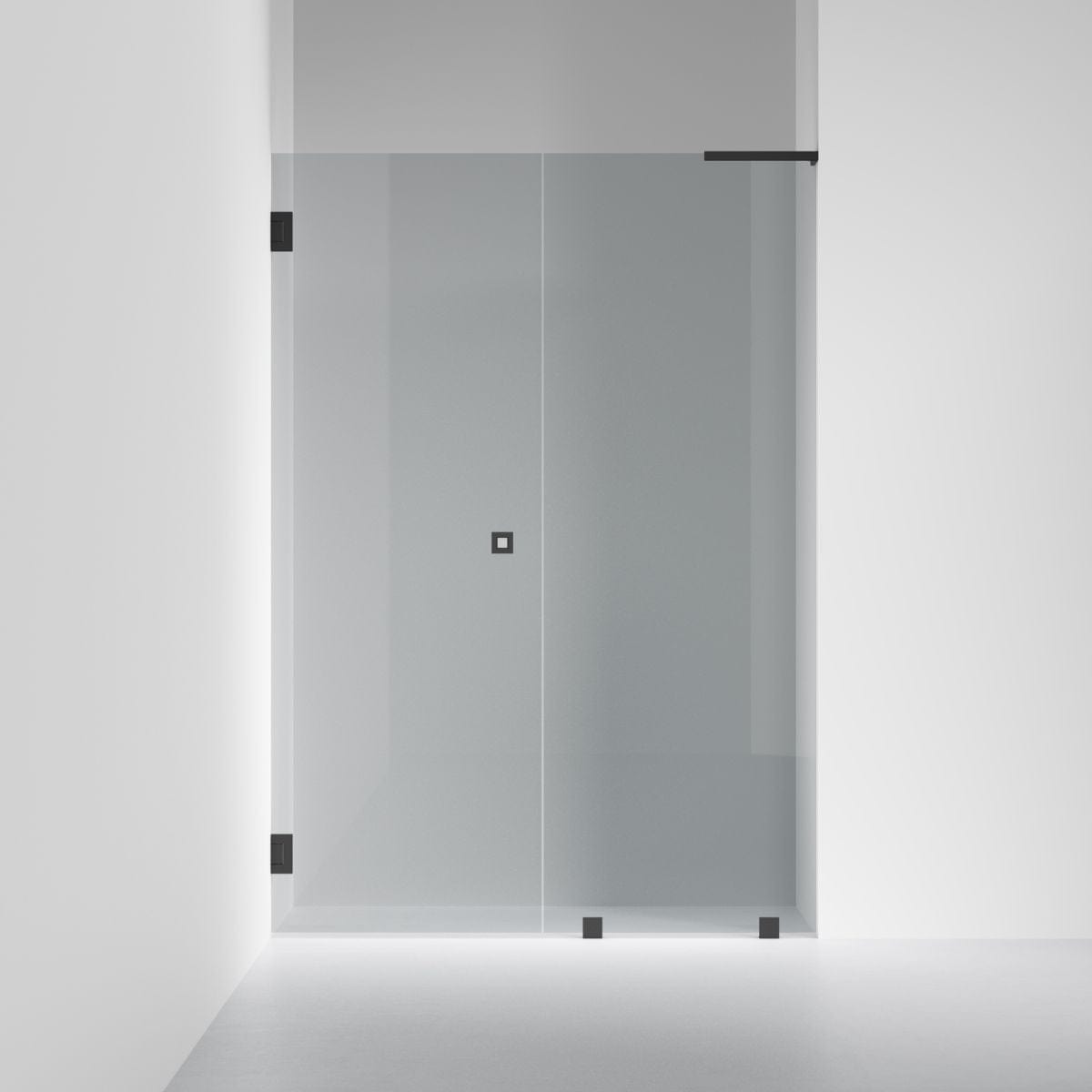 INR Dusjnisje ARC 4 Original Måltilpasset Grått glass / Måltilpasset - venstre / Svart matt INR Iconic Nordic Rooms Dusjnisje INR-104203100