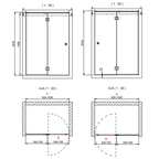 INR Dusjnisje ARC 5 Frame Måltilpasset