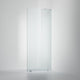 INR Dusjvegg ARC 20 Original Skjermvegg Måltilpasset Krom / Måltilpasset - høyre / Klart glass INR Iconic Nordic Rooms Dusjvegg INR-120502500