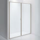 INR Dusjvegg EDGE 3 Måltilpasset / Stone / Klart glass INR Iconic Nordic Rooms Dusjvegg INR-203002400
