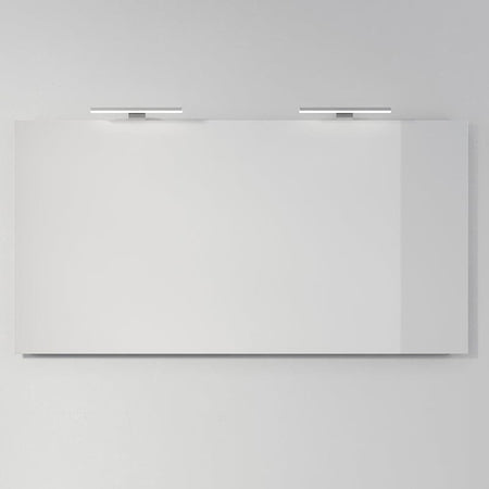 INR FEEL firkantet speil med lys (lampe/underlys)