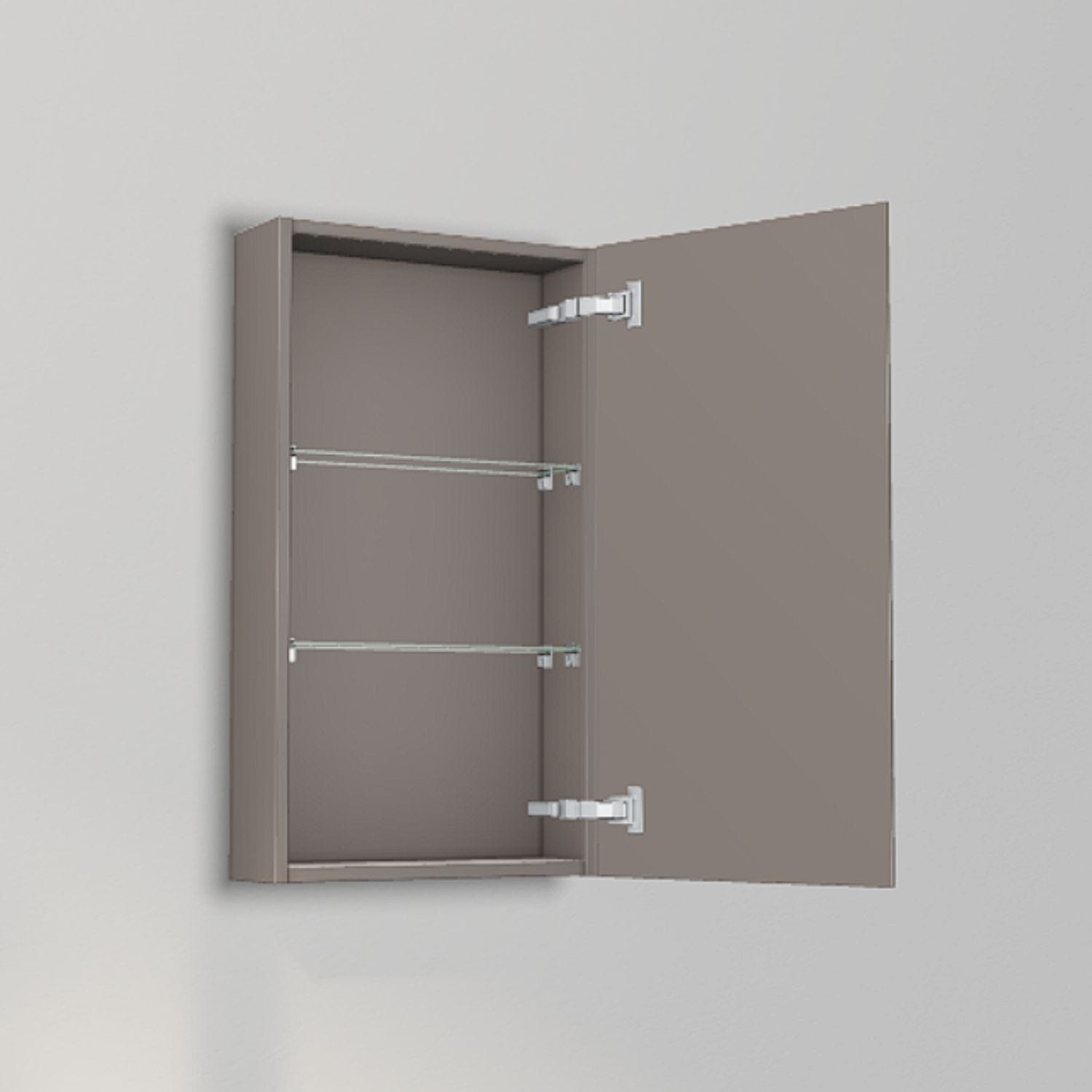 INR Grip 40/15 Veggskap Warm clay / 40cm / Høyre INR Iconic Nordic Rooms Sideskap bad INR-395455H