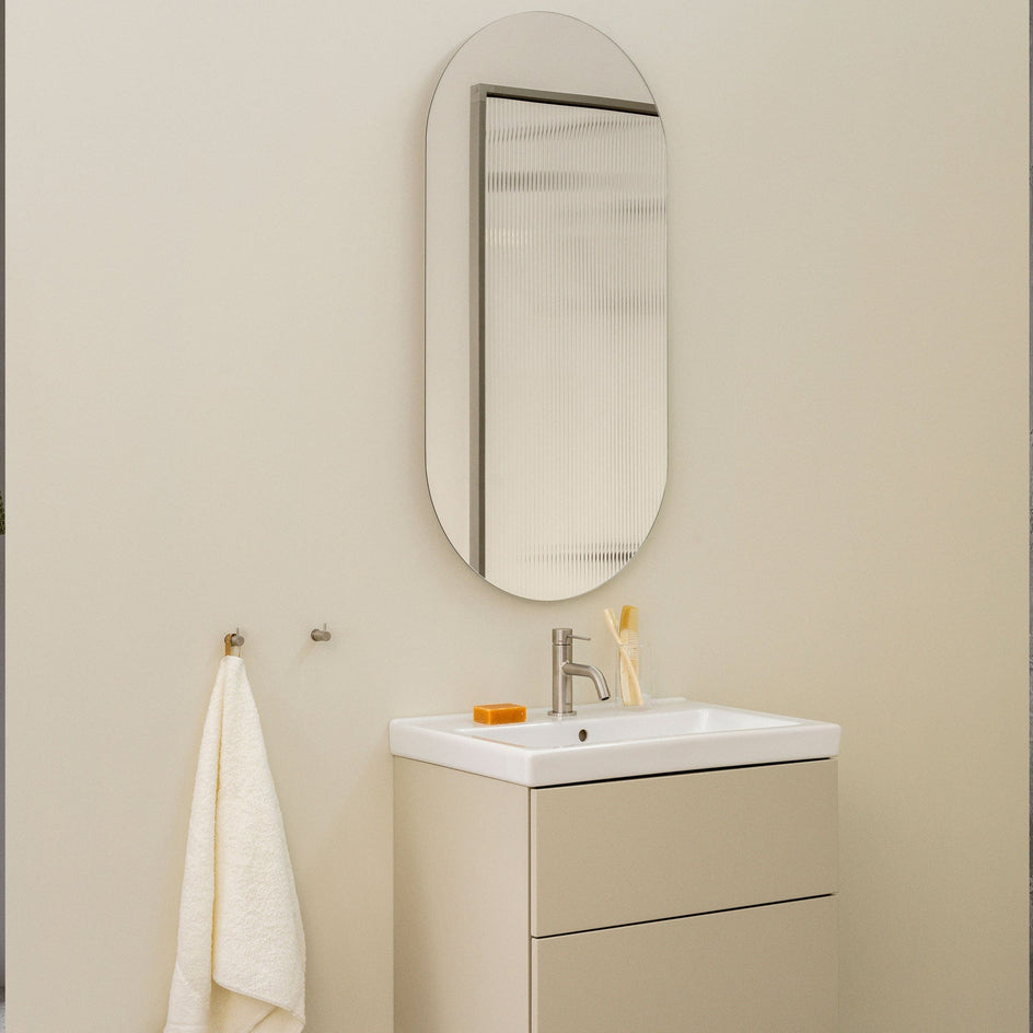 INR SLOT 50 Speil med LED-belysning B500xH1000xD30mm 50cm INR Iconic Nordic Rooms Baderomsspeil INR-341150