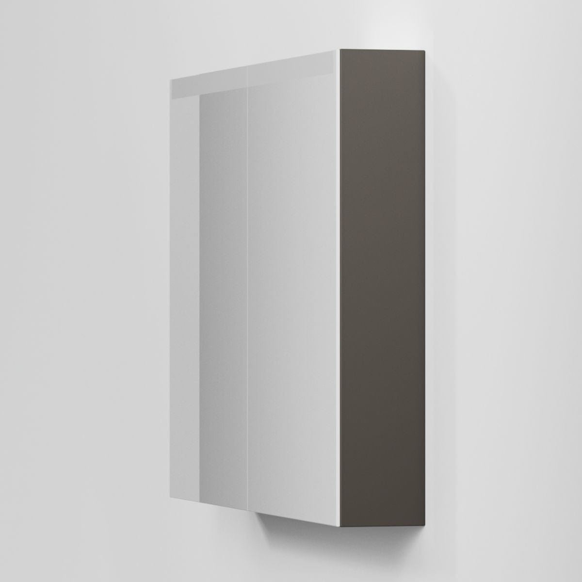 INR STAGE Plus Speilskap med Lysregulering B40-140xH72xD14cm Carbon grey / 100cm INR Iconic Nordic Rooms Speilskap INR-369553