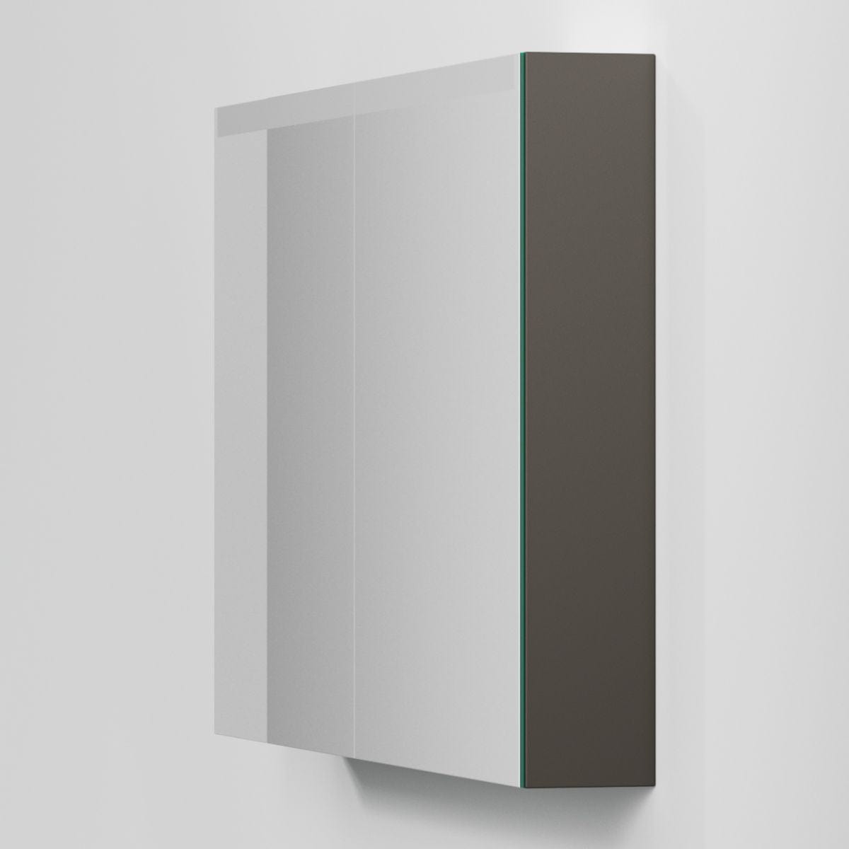 INR STAGE Plus Speilskap med Lysregulering B40-140xH72xD14cm Carbon grey / 120cm INR Iconic Nordic Rooms Speilskap INR-369653