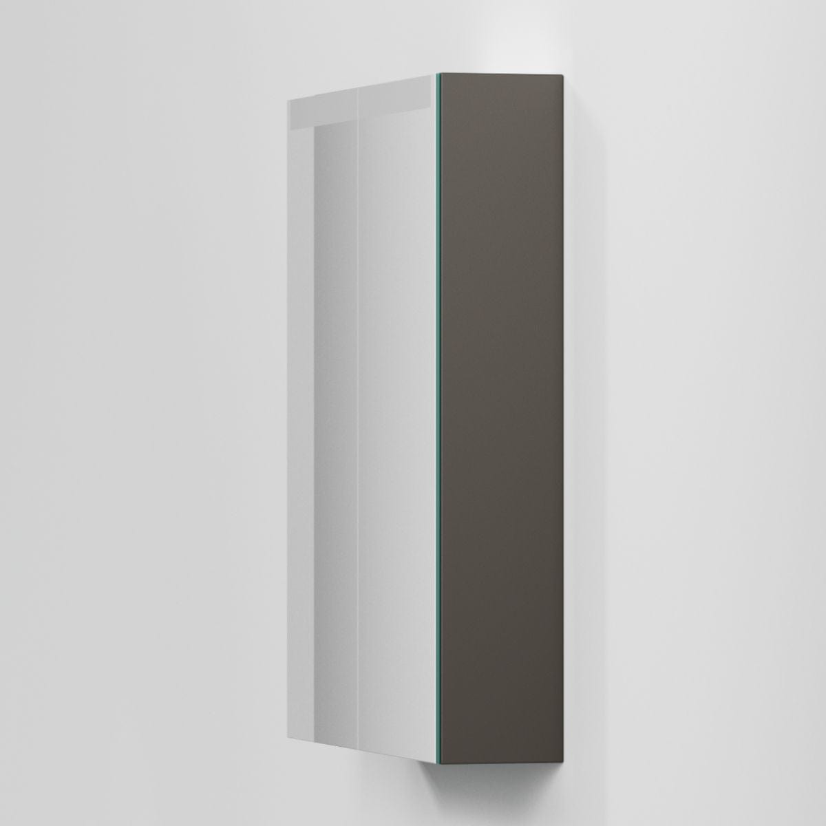 INR STAGE Plus Speilskap med Lysregulering B40-140xH72xD14cm Carbon grey / 60cm INR Iconic Nordic Rooms Speilskap INR-369353