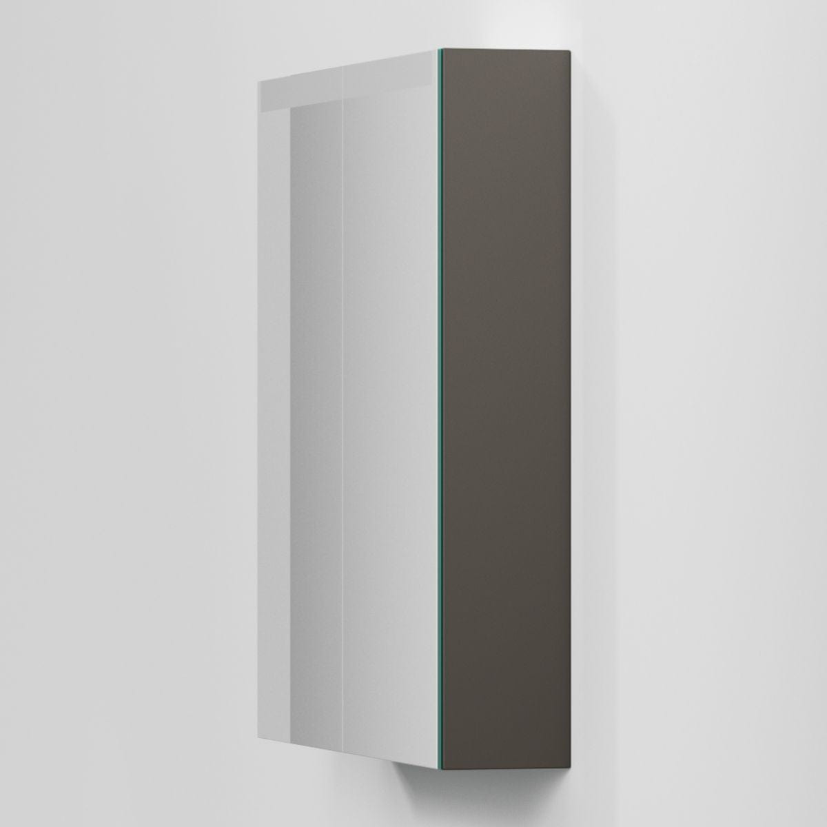 INR STAGE Plus Speilskap med Lysregulering B40-140xH72xD14cm Carbon grey / 70cm INR Iconic Nordic Rooms Speilskap INR-387155