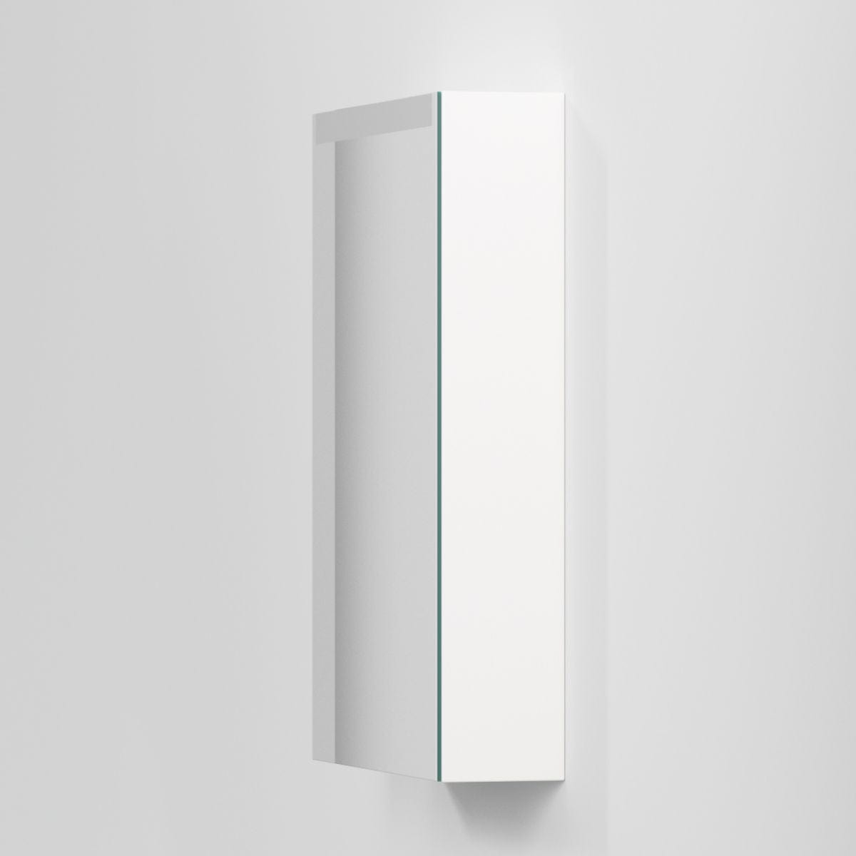 INR STAGE Plus Speilskap med Lysregulering B40-140xH72xD14cm Pure white / 50cm venstre INR Iconic Nordic Rooms Speilskap INR-369216V