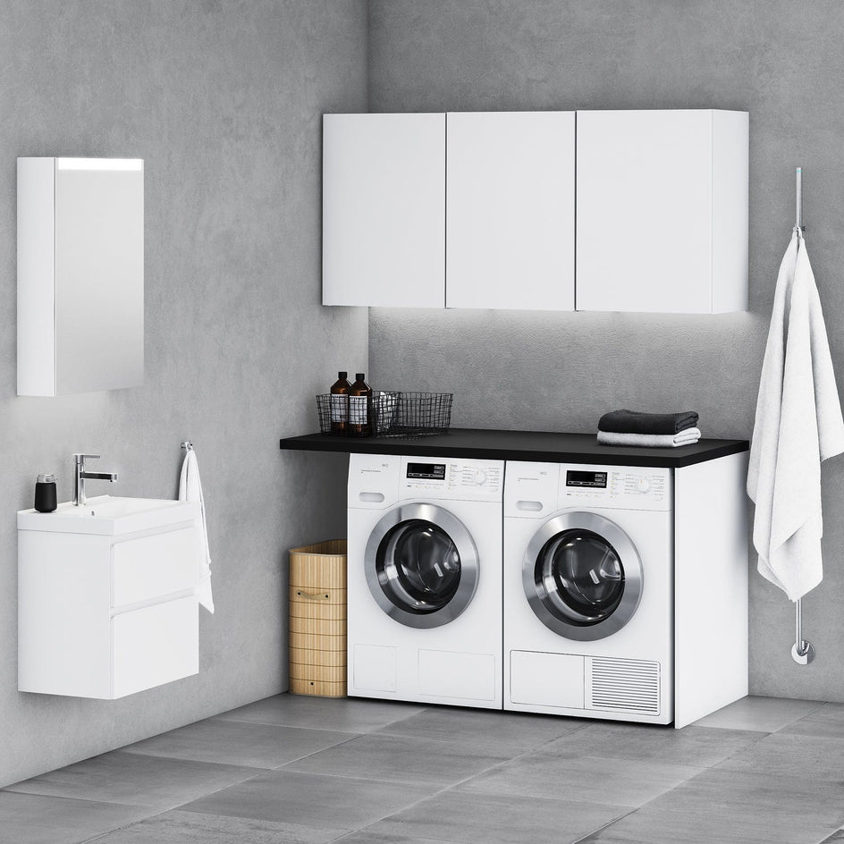 INR STAGE Speilskap med stikkontakt B400-1400xH720xD140mm INR Iconic Nordic Rooms Speilskap