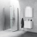 INR STORE PRO Speilskap med LED-armatur B600x720x140mm
