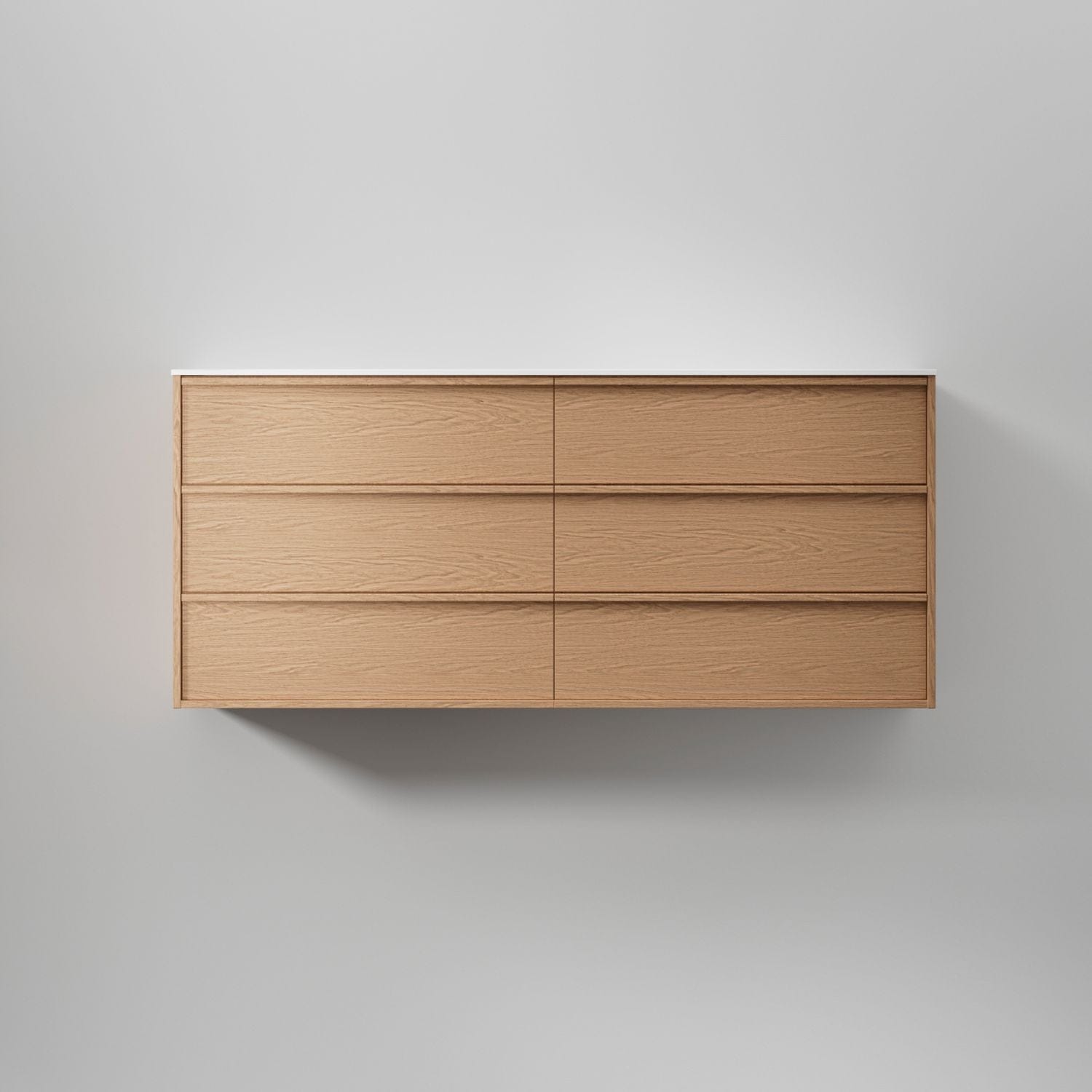 INR Terra Servantskap Natural oak / 160cm dobbel / Carve INR Iconic Nordic Rooms Servantskap INR-395334
