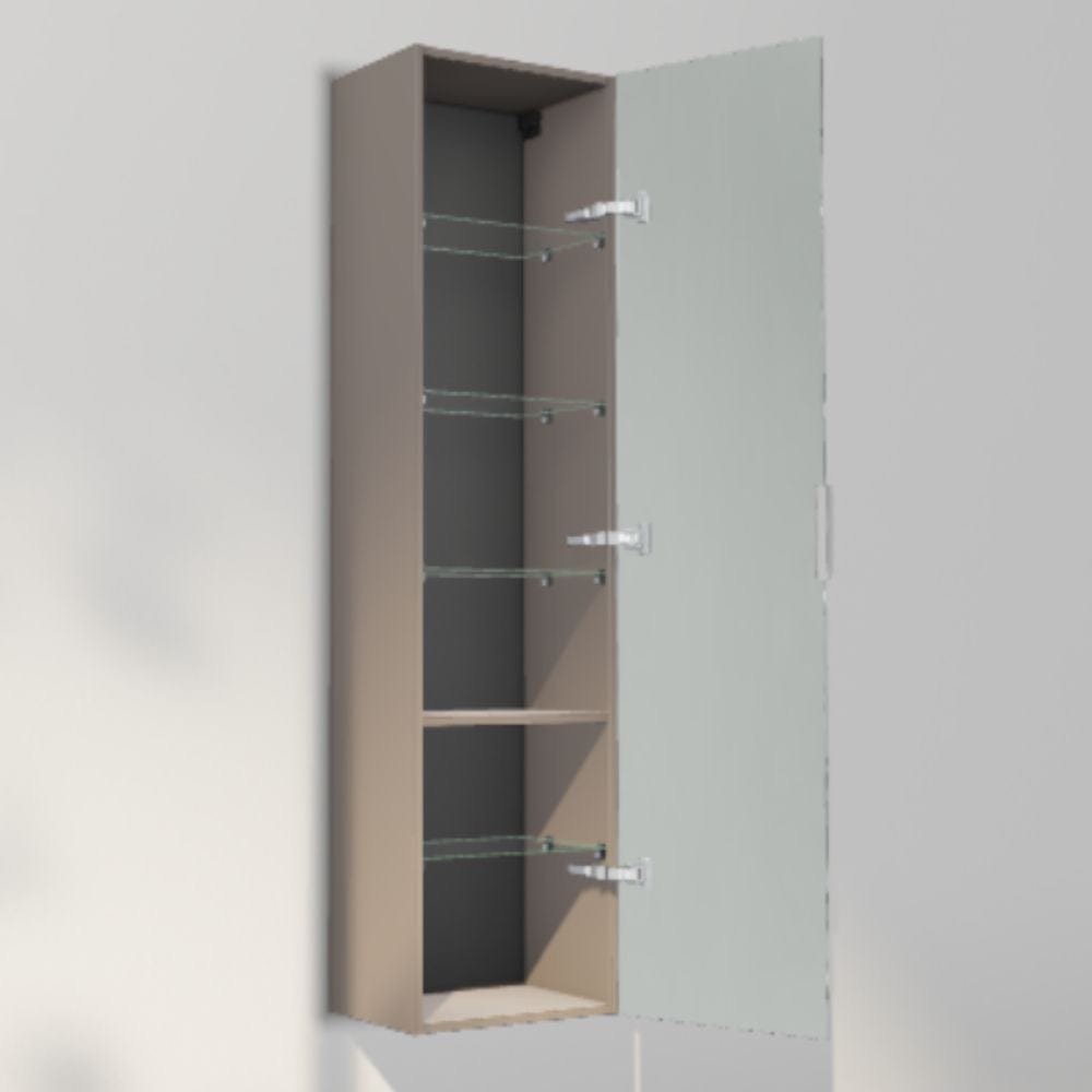 INR Twin 40/30 Høyskap Warm clay / 40cm / Høyre INR Iconic Nordic Rooms Høyskap bad INR-386753H