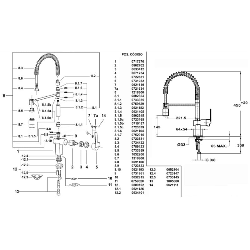 Intra Cuadro TPCU Kjøkkenarmatur Krom Intra Kjøkkenarmatur GRO-4452806