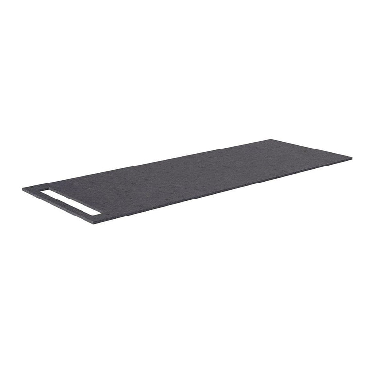 Korsbakken Benkeplate HPL med 1 håndkleholder