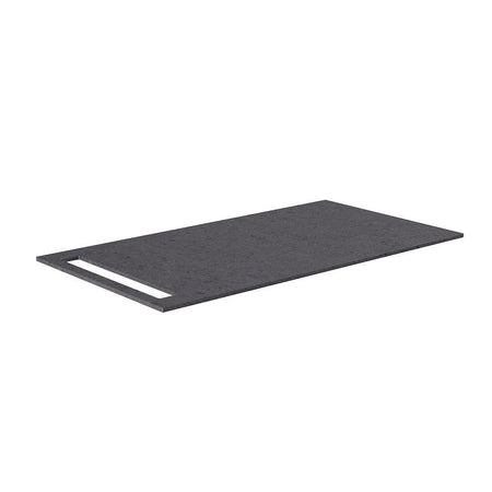 Korsbakken Benkeplate HPL med 1 håndkleholder