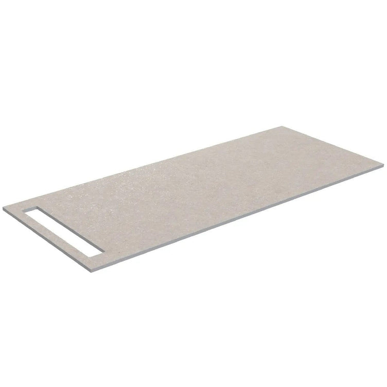 Korsbakken Benkeplate HPL med 1 håndkleholder