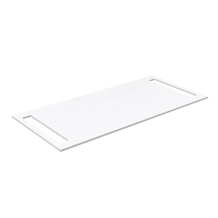 Korsbakken Benkeplate HPL med 2 håndkleholder