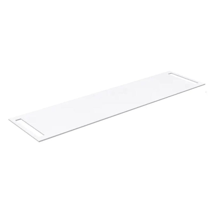 Korsbakken Benkeplate HPL med 2 håndkleholder