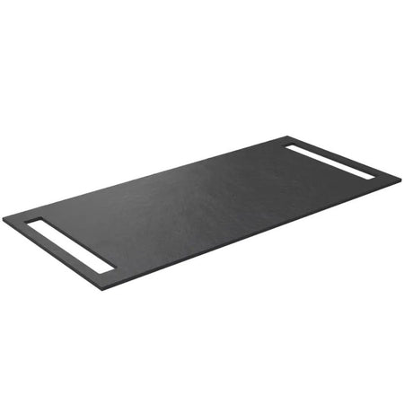 Korsbakken Benkeplate HPL med 2 håndkleholder