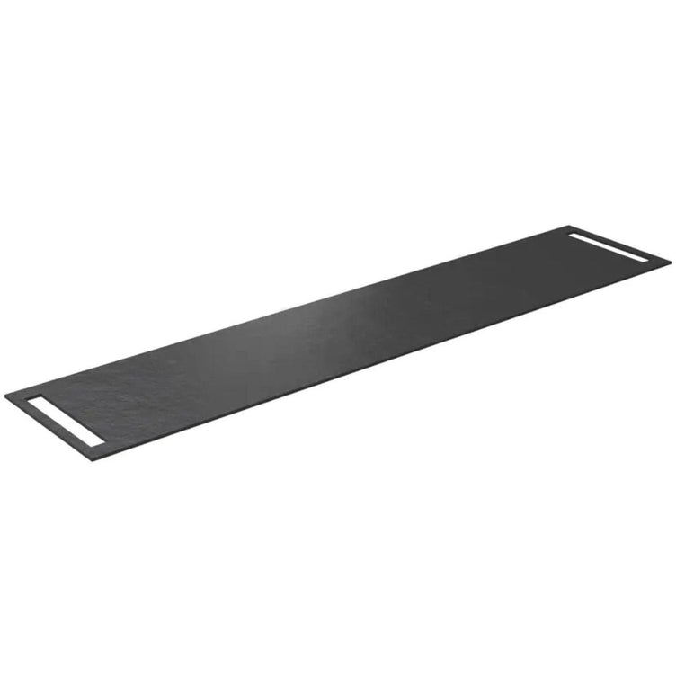 Korsbakken Benkeplate HPL med 2 håndkleholder