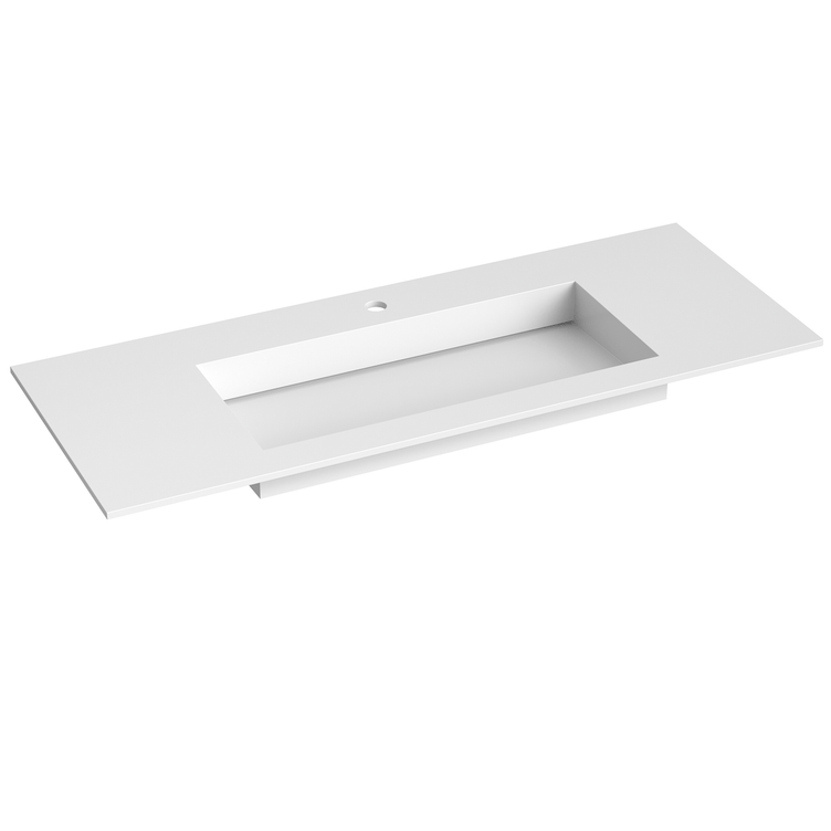 Korsbakken Corian Servant med Flat Bunn