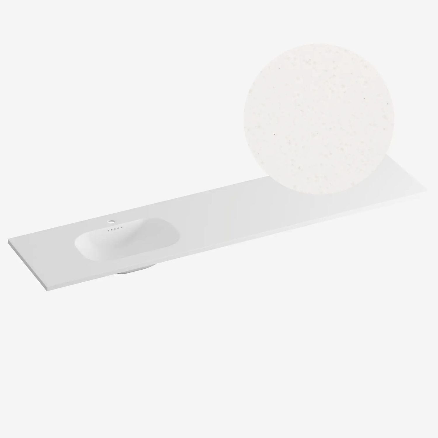 Korsbakken Nice Heldekkende Servant Terrazzo beige / 200cm venstre Korsbakken Møbelservant KO-463211205