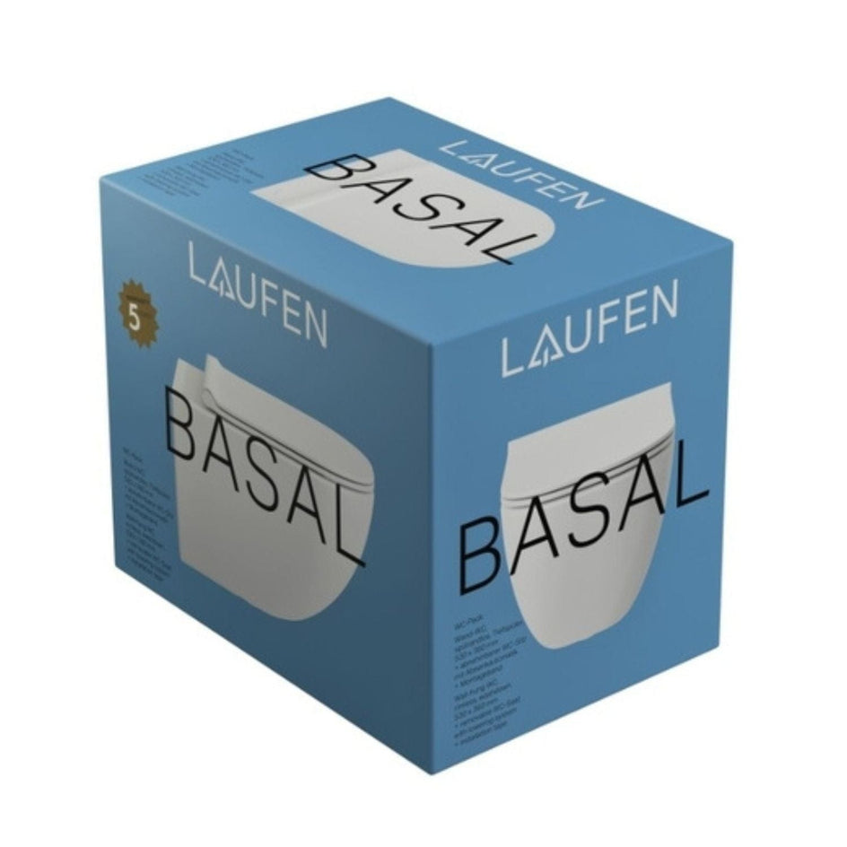 Laufen Basal Rimless Vegghengt Toalett Hvit Laufen Vegghengt toalett LA-3232751