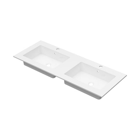 Linn Bad Corian topplate med Eir servant B(60-160)xH1,2xD46cm