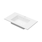 Linn Bad Corian topplate med Eir servant B(60-160)xH1,2xD46cm