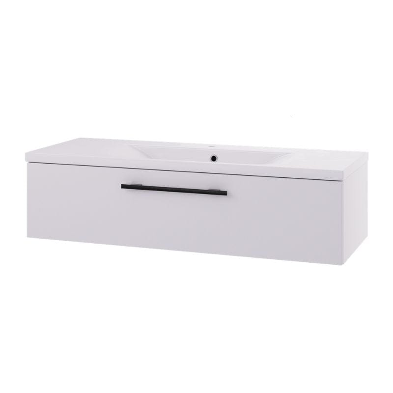 Linn Bad Ingrid D45 Servantskap med 1 skuff Hvit / 120cm Linn Bad Servantskap LB-1101121S