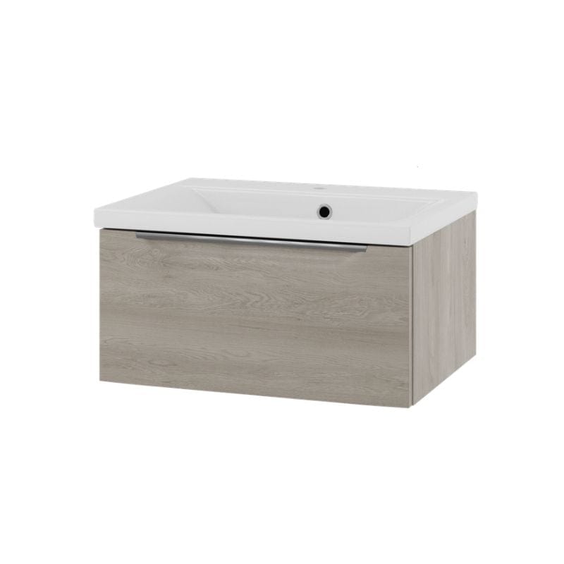 Linn Bad Mari D45 Servantskap med 1 skuff Lys eik / 60cm Linn Bad Servantskap LB-1202061S