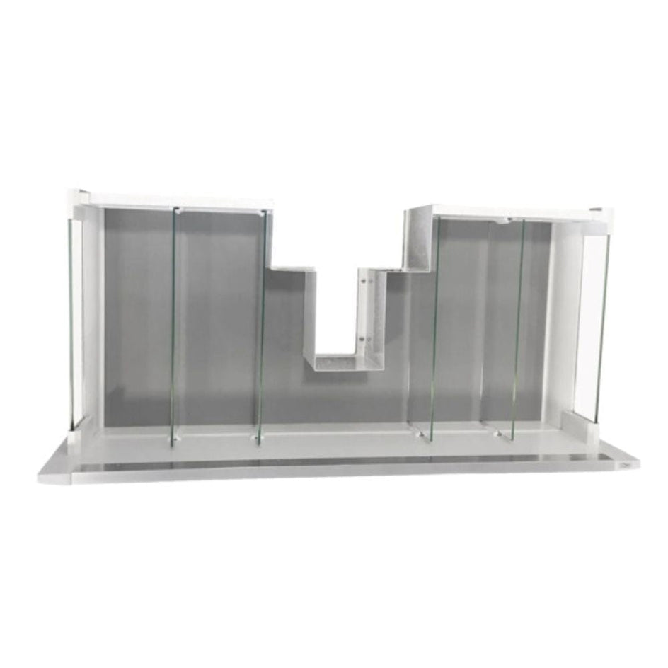 Linn Bad Skuffeinndeling Glass Nedre skuff grunn Linn Bad Tilbehør møbler LB-97544