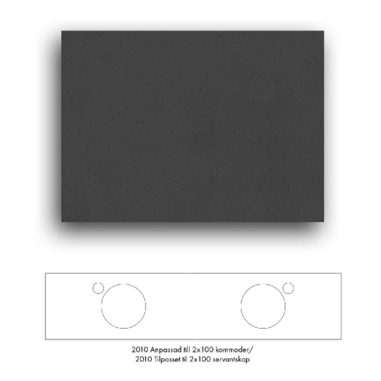 Macro Design Crown+ Dekton Benkeplate
